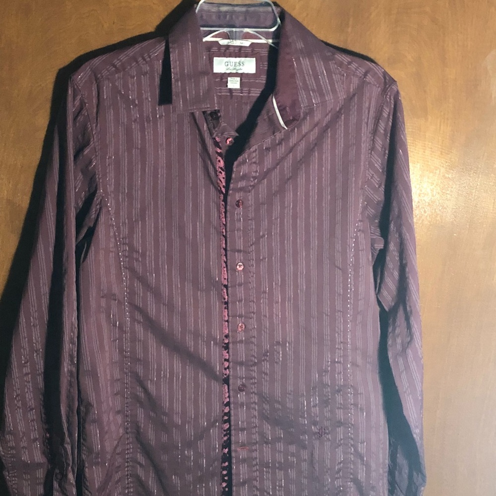 Shiek Guess Casual Dress Shirt